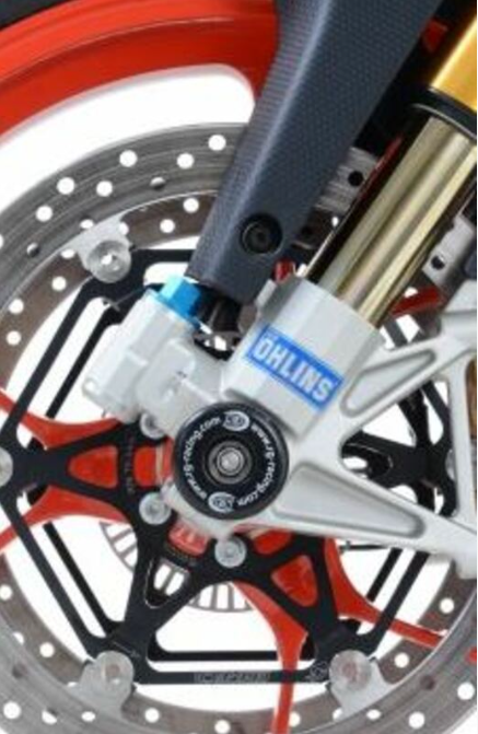 Краш тапи за ост R&amp;G RACING black fork protection Aprilia Tuono V4_2